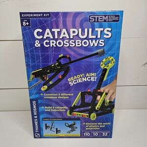 NWT Thames & Kosmos Catapults & Crossbows Experiment Kit - STEM